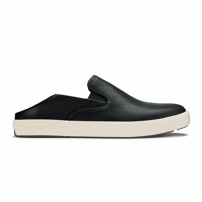 Olukai Men's Lae ahi Ili Slip On Shoe - Lava Rock US453-861